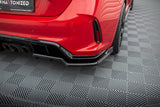 CENTRAL REAR SPLITTER (WITH VERTICAL BARS) V.2 HONDA CIVIC TYPE-R MK 11 by HONDA HO-CI-11-TYPE-R-RSD2G+RD1G