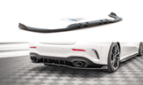 Maxton Design Central Rear Splitter (With Vertical Bars) V.2 Mercedes A 35 AMG Sedan V177 by Maxton Design ME-A-177-35-S-RD3G+RD4G