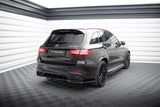 Maxton Design Central Rear Splitter (With Vertical Bars) V.2 Mercedes-AMG GLC 63 SUV X253 by Maxton Design ME-GLC-X253-63-RD3G+RD4G