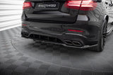 Maxton Design Central Rear Splitter (With Vertical Bars) V.2 Mercedes-AMG GLC 63 SUV X253 by Maxton Design ME-GLC-X253-63-RD3G+RD4G