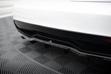 CENTRAL REAR SPLITTER (WITH VERTICAL BARS) V.2 TESLA MODEL S PLAID MK1 FACELIFT by TESLA TE-MODELS-1F2-PL-RD2G+RD3G