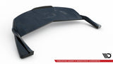 CENTRAL REAR SPLITTER (WITH VERTICAL BARS) V.2 TESLA MODEL S PLAID MK1 FACELIFT by TESLA TE-MODELS-1F2-PL-RD2G+RD3G
