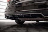 Maxton Design Central Rear Splitter (With Vertical Bars) V.2 Volvo V90 Mk2 by Maxton Design VO-V90-2-RD2G+RD1G