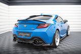 CENTRAL REAR SPLITTER (WITH VERTICAL BARS) V.3 TOYOTA GR86 MK1 by TOYOTA TO-GR86-1-RD3G+RD6G