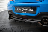 CENTRAL REAR SPLITTER (WITH VERTICAL BARS) V.3 TOYOTA GR86 MK1 by TOYOTA TO-GR86-1-RD3G+RD6G