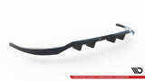Maxton Design Central Rear Splitter (With Vertical Bars) VW Tiguan Allspace (LWB) R-Line Mk2 Facelift by Maxton Design VW-TI-2F-RLINE-LWB-RD1G+RD2G