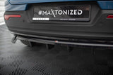 Maxton Design Central Rear Splitter (With Vertical Bars) Volvo C40 Mk1 by Maxton Design VO-C40-1-RD1G+RD2G