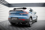 Maxton Design Central Rear Splitter (With Vertical Bars) Volvo C40 Mk1 by Maxton Design VO-C40-1-RD1G+RD2G