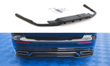 Maxton Design Central Rear Splitter (With Vertical Bars) Volvo S60 R-Design Mk3 by Maxton Design VO-S60-3-RDESIGN-RD1G+RD2G