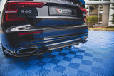 Maxton Design Central Rear Splitter (With Vertical Bars) Volvo S60 R-Design Mk3 by Maxton Design VO-S60-3-RDESIGN-RD1G+RD2G