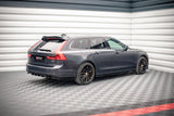 Maxton Design Central Rear Splitter (With Vertical Bars) Volvo V90 Mk2 by Maxton Design VO-V90-2-RD1G+RSD1G