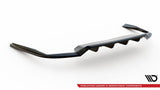 Maxton Design Central Rear Splitter (With Vertical Bars) Volvo V90 / S90 R-Design Mk2 by Maxton Design VO-V90-2-RDESIGN-RD1G+RD2G