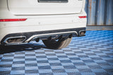 Maxton Design Central Rear Splitter (With Vertical Bars) Volvo Xc60 Mk2 R-Design by Maxton Design VO-XC60-2-RDESIGN-RD1G+RD2G