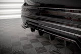 Maxton Design Central Rear Splitter (With Vertical Bars) Volvo Xc60 R-Design Mk2 Facelift by Maxton Design VO-XC60-2F-RDESIGN-RD1G+RD2G