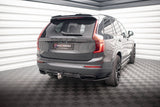Maxton Design Central Rear Splitter (With Vertical Bars) Volvo Xc90 R-Design Mk2 Facelift by Maxton Design VO-XC90-2F-RDESIGN-RD1G+RD2G