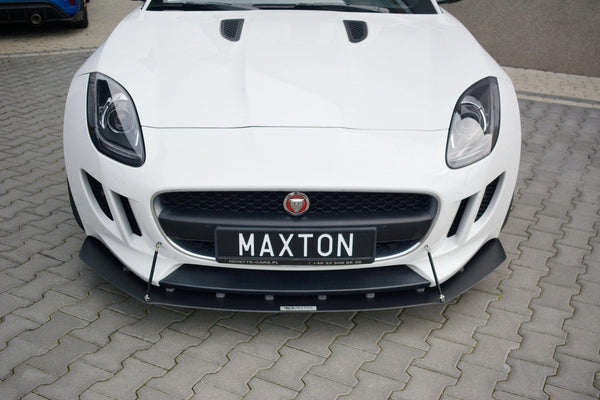 FRONT RACING SPLITTER JAGUAR F-TYPE by JAGUAR JA-F-TYPE-1-CNC-FD1A