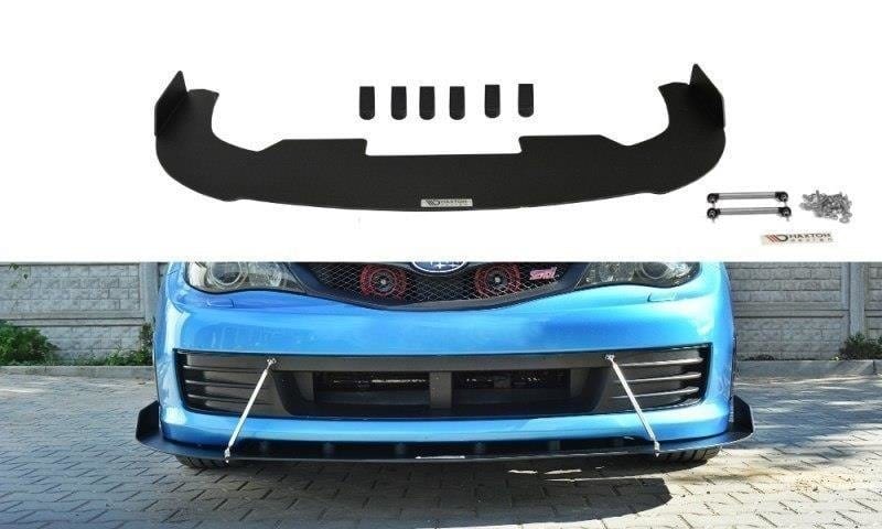 Maxton Design Front Racing Splitter - Subaru Impreza WRX STI 2009-2011 ...