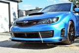 Maxton Design Front Racing Splitter Subaru Impreza WRX STI 2009-2011 by Maxton Design SU-IM-3-WRX-STI-CNC-FD1A