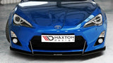 FRONT RACING SPLITTER TOYOTA GT86 by TOYOTA TO-GT86-1-CNC-FD1A