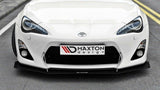 FRONT RACING SPLITTER TOYOTA GT86 RB-DESIGN by TOYOTA TO-GT86-1-CNC-FD3A