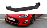 FRONT RACING SPLITTER TOYOTA GT86 (WITH WINGS) by TOYOTA TO-GT86-1-CNC-FD2A