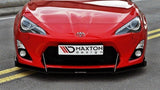 FRONT RACING SPLITTER TOYOTA GT86 (WITH WINGS) by TOYOTA TO-GT86-1-CNC-FD2A