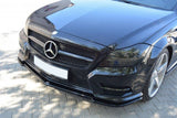 Maxton Design Front Splitter Mercedes Cls C218 AMG Line by Maxton Design ME-CLS-218-FD1G