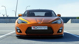 Maxton Design Front Splitter - Toyota GT86 by Maxton Design TO-GT86-1-FD1G