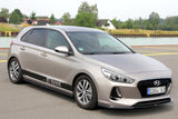 FRONT SPLITTER V.1 HYUNDAI I30 MK3 HATCHBACK by HYUNDAI HY-I30-3-FD1G