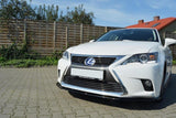 FRONT SPLITTER V.1 LEXUS CT MK1 FACELIFT by LEXUS LE-CT-1F-H-FD1G