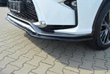 Maxton Design Front Splitter V.1 Lexus Rx Mk4 F-Sport by Maxton Design LE-RX-4-FSPORT-FD1G