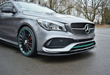 Maxton Design Front Splitter V.1 Mercedes-Benz CLA C117 AMG-Line Facelift by Maxton Design ME-CLA-117F-AMGLINE-FD1G
