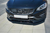 Maxton Design Front Splitter V.1 - Volvo V60 Polestar Facelift - Gloss Black