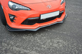 FRONT SPLITTER V.2 TOYOTA GT86 FACELIFT by TOYOTA TO-GT86-1F-FD2G