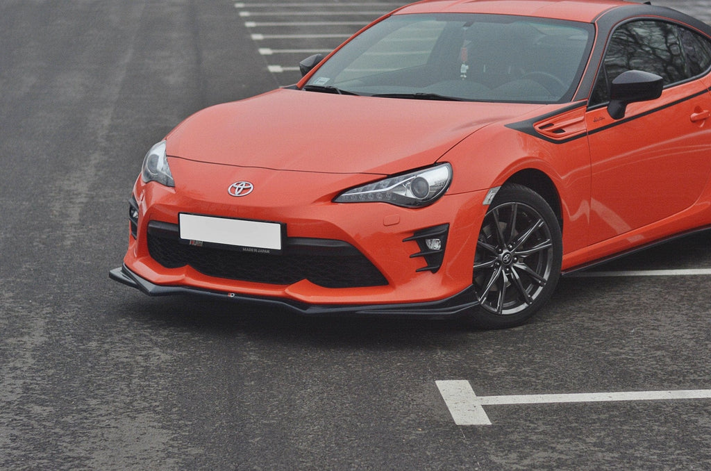 Maxton Design Front Splitter V.2 - Toyota GT86 Facelift | TO-GT86-1F ...