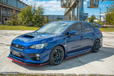 Maxton Design Front Splitter V.3 Subaru WRX STI by Maxton Design SUIM4WRXSTI-FD1G+FD1RRED