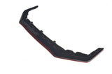 Maxton Design Front Splitter V.3 Subaru WRX STI by Maxton Design SUIM4WRXSTI-FD1G+FD1RRED