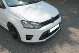 Maxton Design Front Splitter Volkswagen Polo Mk5 R Wrc by Maxton Design VW-PO-5-WRC-FD1G