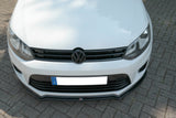 Maxton Design Front Splitter Volkswagen Polo Mk5 R Wrc by Maxton Design VW-PO-5-WRC-FD1G