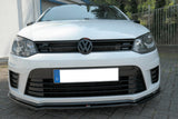 Maxton Design Front Splitter Volkswagen Polo Mk5 R Wrc by Maxton Design VW-PO-5-WRC-FD1G