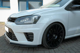 Maxton Design Front Splitter Volkswagen Polo Mk5 R Wrc by Maxton Design VW-PO-5-WRC-FD1G