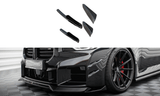 Maxton Design Front Bumper Wings (Canards) BMW M2 G87 by Maxton Design BM-M2-G87-CAN1