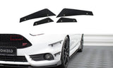 FRONT BUMPER WINGS (CANARDS) FORD FIESTA ST MK7 FL by FORD FO-FI-7F-ST-CNC-CAN1A