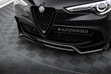 Maxton Design Front Splitter Alfa Romeo Stelvio Quadrifoglio Mk1 by Maxton Design AL-ST-1-QV-FD1G+FD1RG