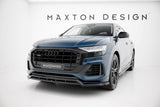 Front Splitter Audi Q8 Mk1 by Maxton Design AU-Q8-1-FD1G+FD1RG