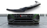 Front Splitter Audi Q8 Mk1 Facelift by Maxton Design AU-Q8-1F-FD1G+FD1RG
