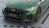 Front Splitter Audi Q8 Mk1 Facelift by Maxton Design AU-Q8-1F-FD1G+FD1RG