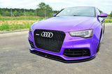 Maxton Design Front Splitter Audi RS5 8T / 8T Fl by Maxton Design AU-RS5-1/1F-FD1G