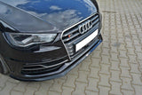 Maxton Design Front Splitter Audi S3 / A3 S-Line 8V Hatchback / Sportback by Maxton Design AU-S3-3-FD2G