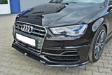 Maxton Design Front Splitter Audi S3 / A3 S-Line 8V Hatchback / Sportback by Maxton Design AU-S3-3-FD2G